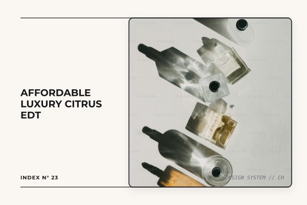affordable luxury citrus edt