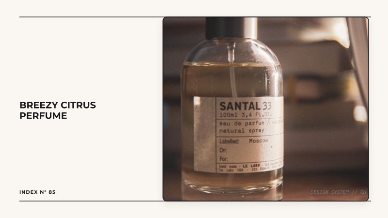 breezy citrus perfume