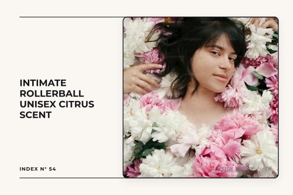 intimate rollerball unisex citrus scent