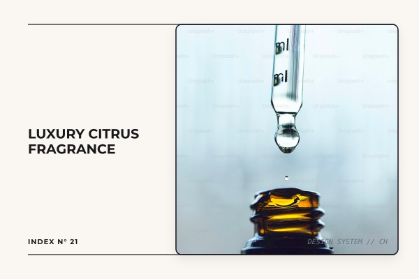 luxury citrus fragrance