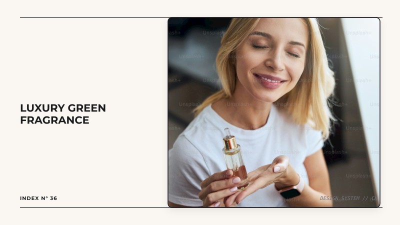 luxury green fragrance