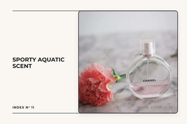 sporty aquatic scent