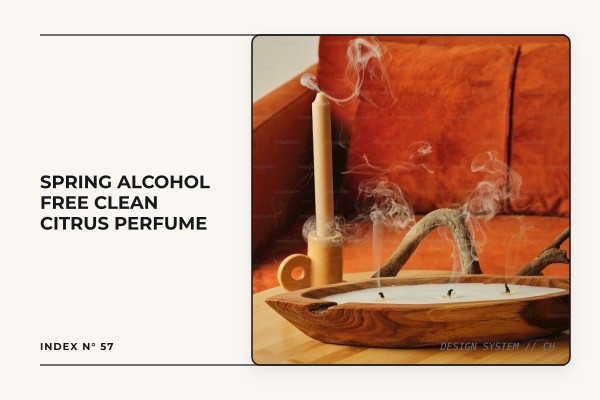 spring alcohol free clean citrus perfume