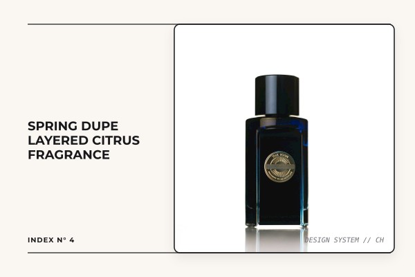 spring dupe layered citrus fragrance